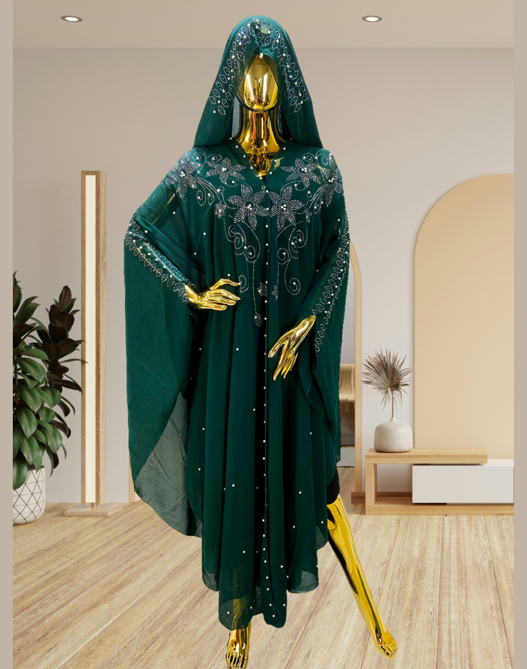 送料無料】控室でも上品にまとえる特別な一着｜ベリーダンス衣装に