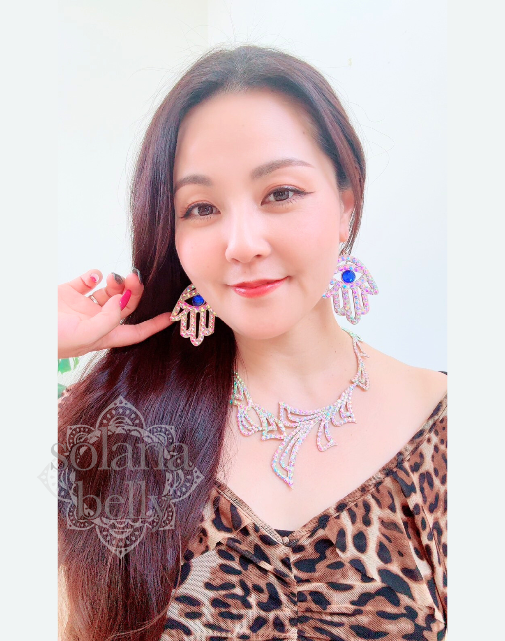 送料無料】ハムサモチーフ ピアス／イヤリング｜ベリーダンス 衣装