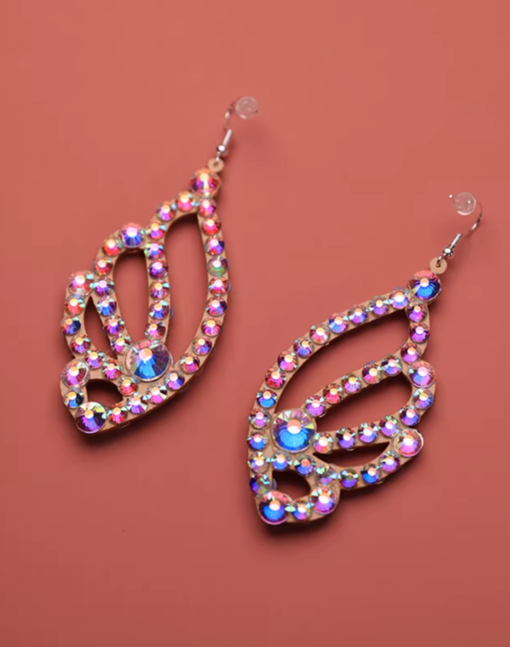 オリエンタルフェザー ピアス/イヤリング AC0109A