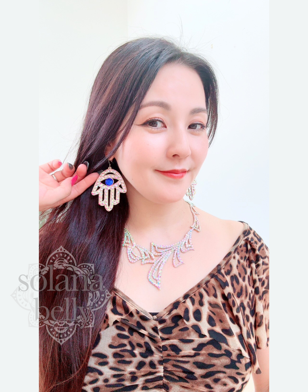 即納 ベリーダンス衣装、レッスン着に合わせたいピアス アクセサリー イヤリング 初心者向けの軽量タイプ