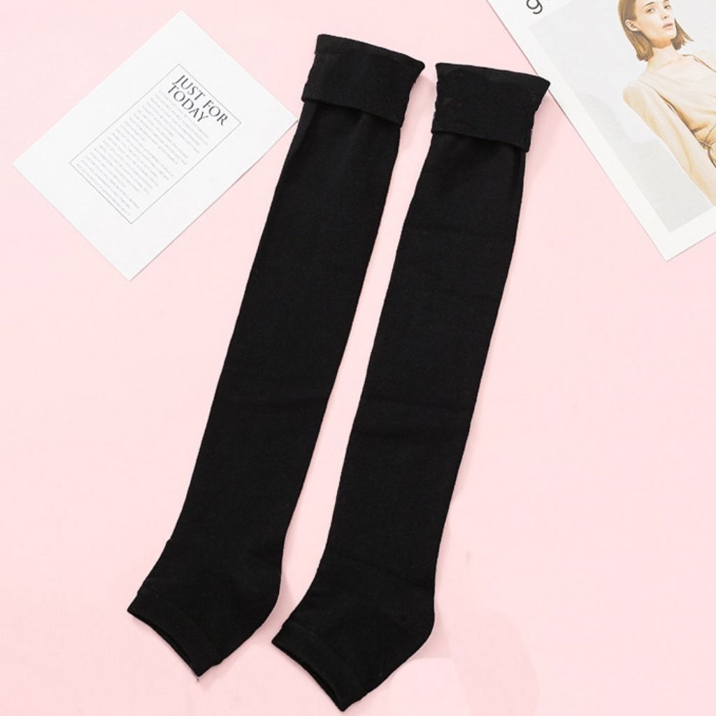 レッグウォーマー トレンカ ブラック lw0134