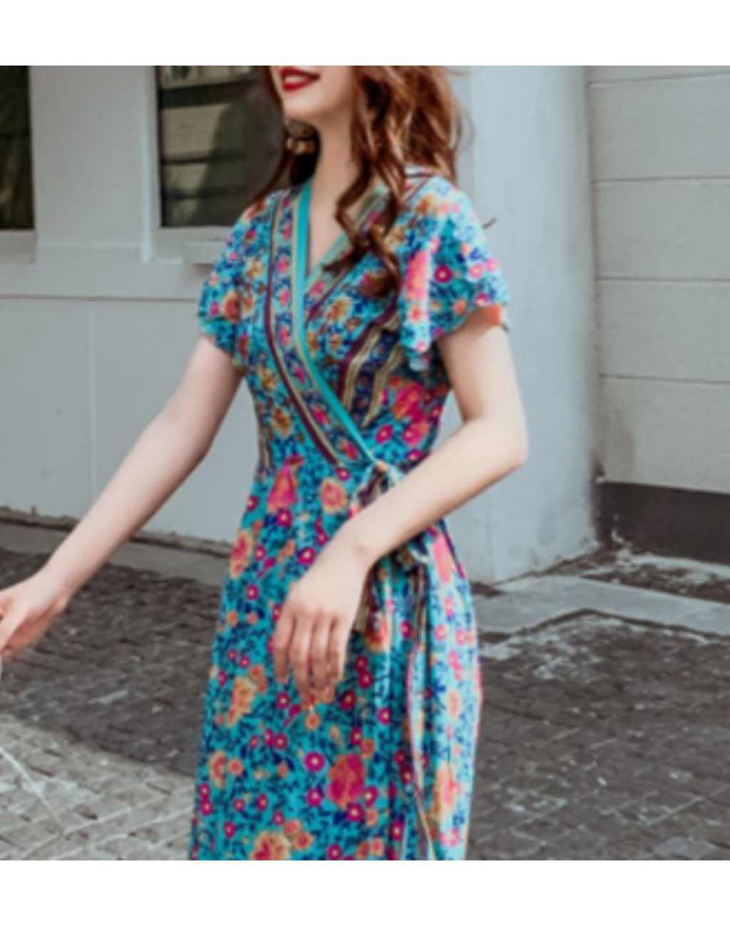 ベリーダンス オリエンタル柄 ガラベーヤ ワンピース グリーン AP0071