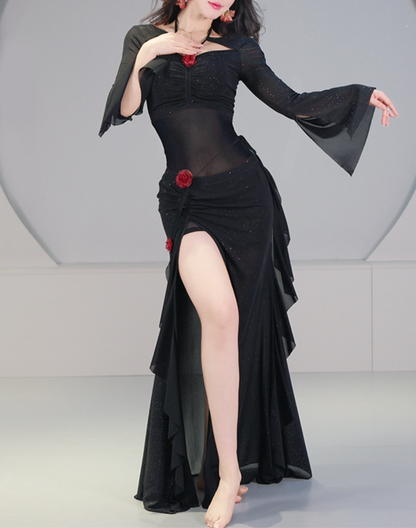 ベリーダンス スワロフスキー風セットアップ ベリーダンス