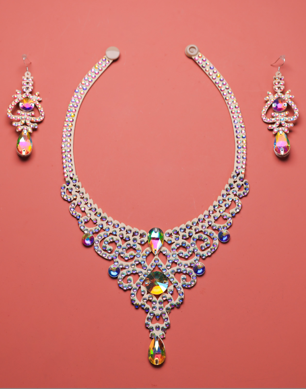 【２点セット】ネックレス　ピアス/イヤリング　AC0102