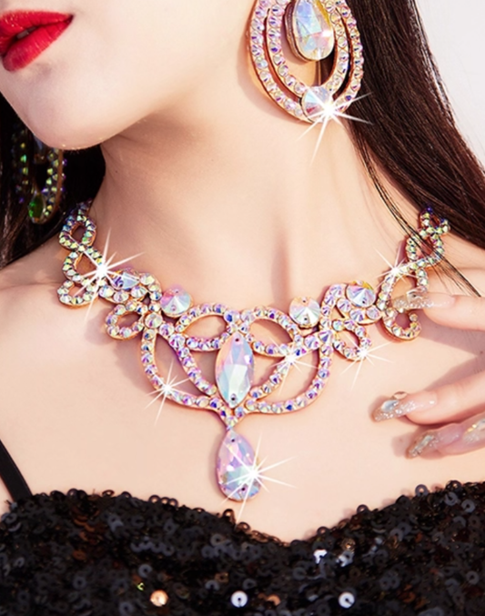 ベリーダンス　ビジュー　ネックレス　AC0099B