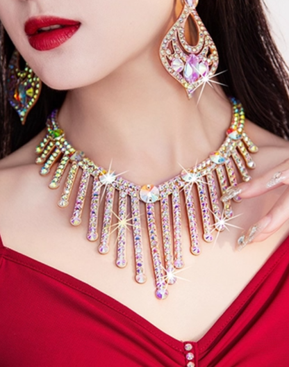 ベリーダンス　ビジュー　ネックレス　AC0099A