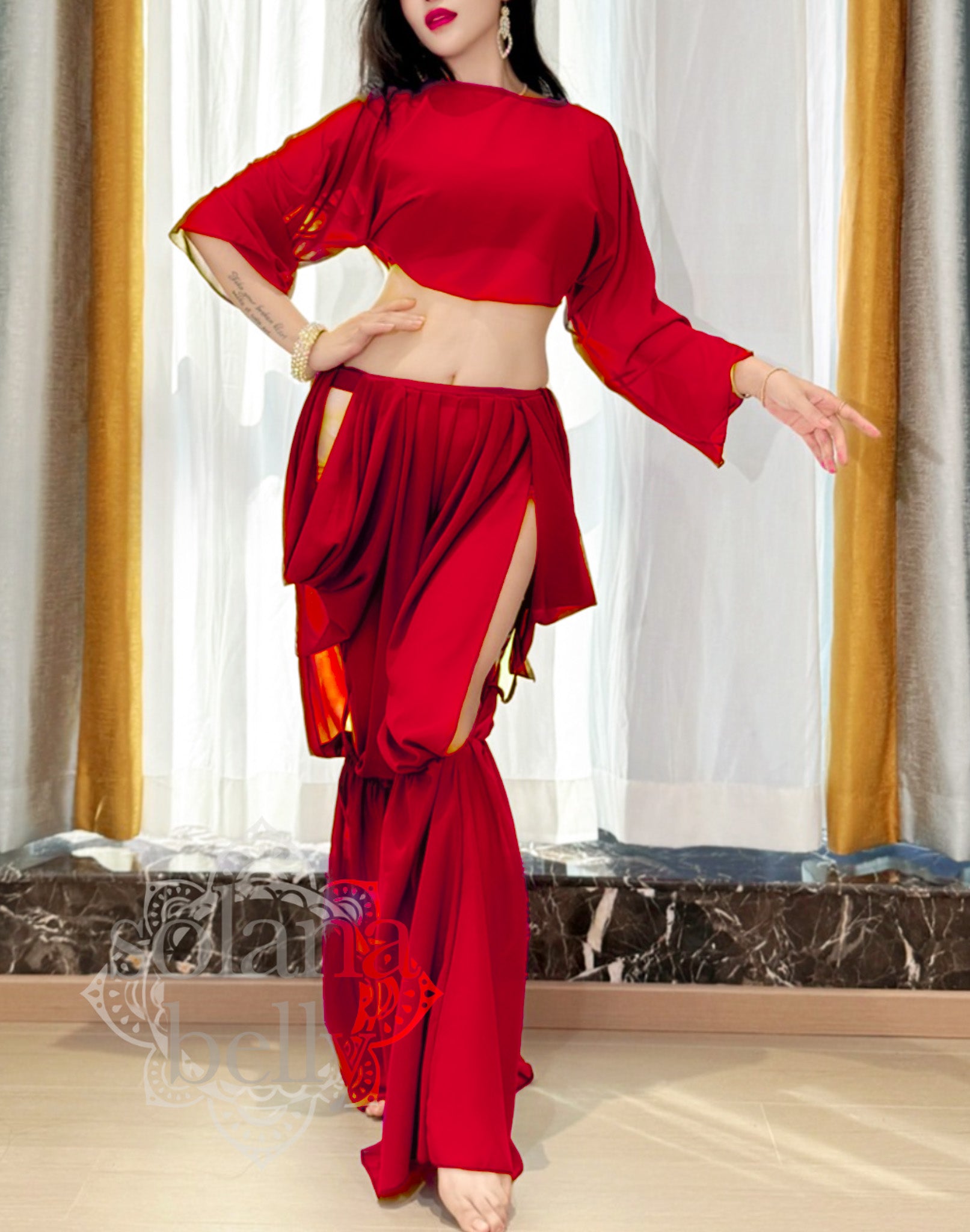 全品送料無料】即納対応で安心！ベリーダンスレッスン着