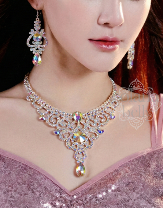 【２点セット】ネックレス　ピアス/イヤリング　AC0102