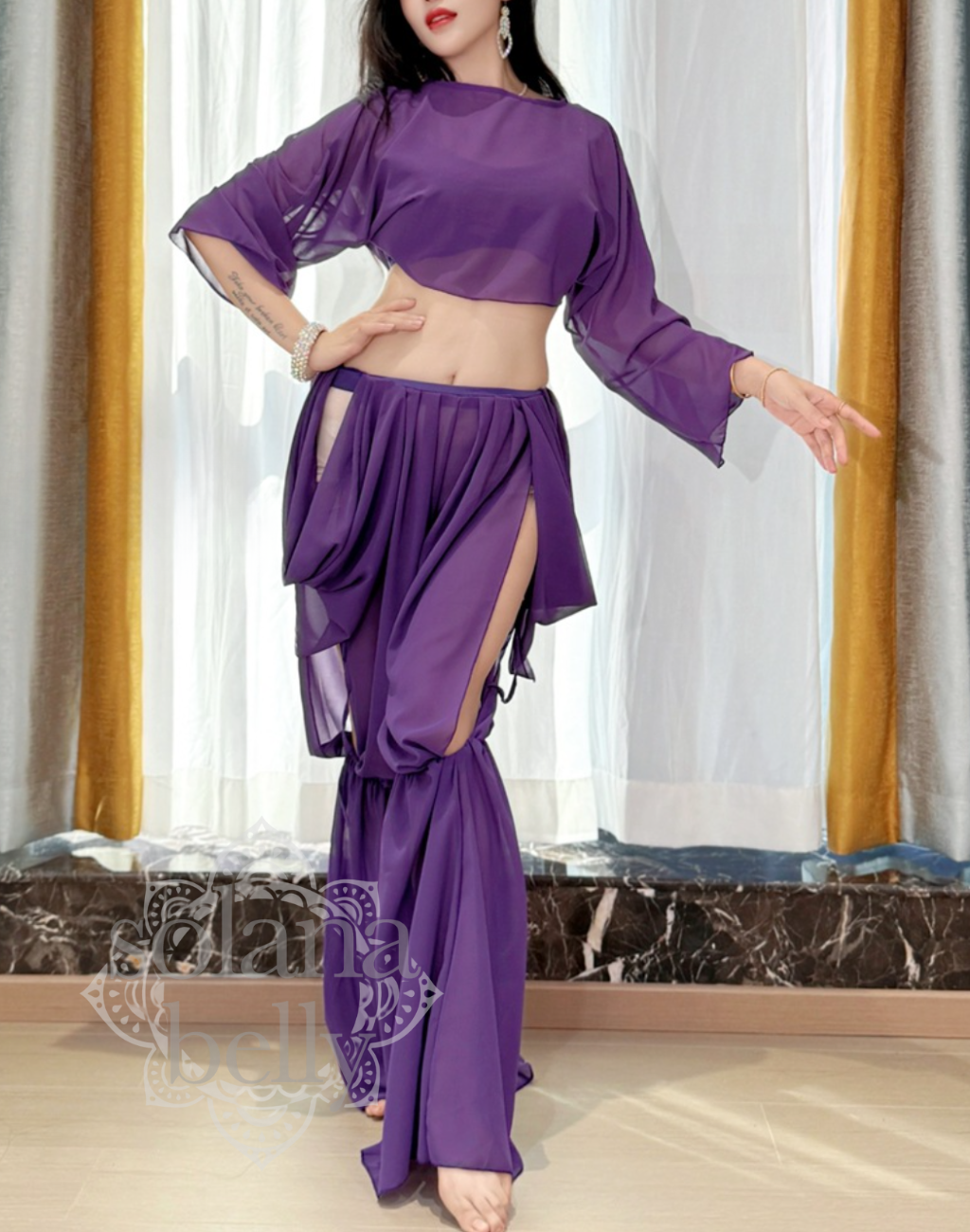 送料無料】今季トレンドのワイドパンツ|ベリーダンス衣装としても 送料無料】今季トレンドのワイドパンツ|ベリーダンス衣装としても