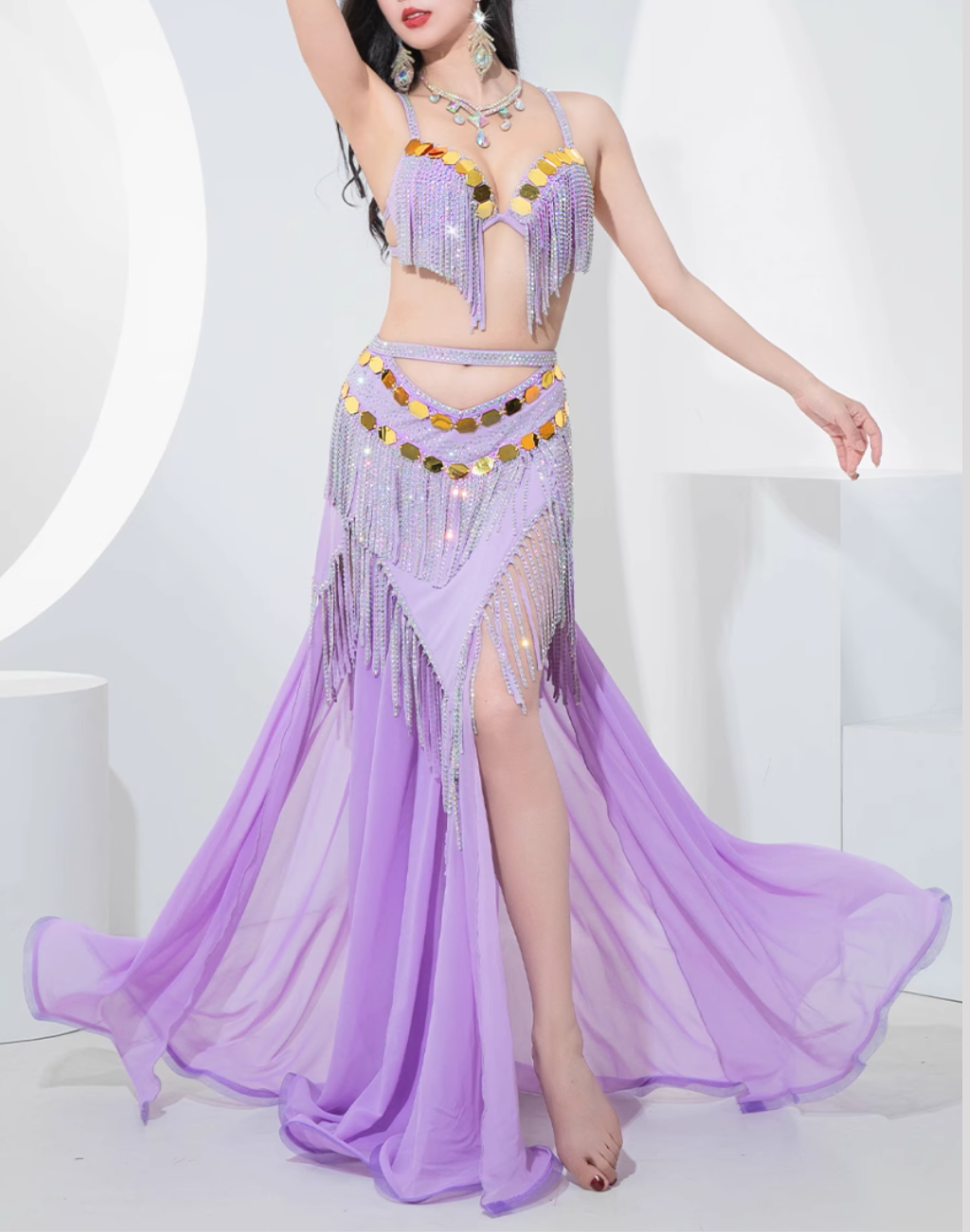 ベリーダンス用衣装】ピンク miyamiya ガラベーヤ ワンピース ドレス ベリーダンス用衣装】ピンク miyamiya ガラベーヤ ワンピース ドレス