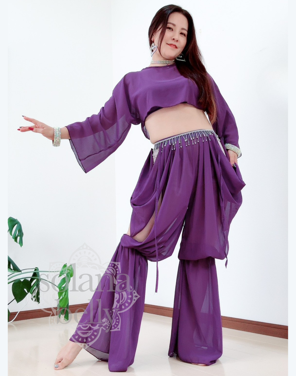 送料無料】今季トレンドのワイドパンツ｜ベリーダンス衣装としても