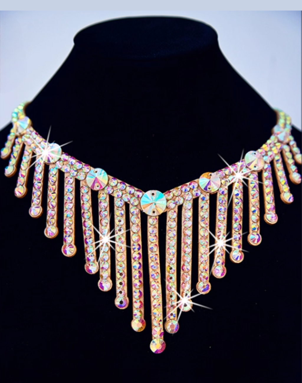 ベリーダンス　ビジュー　ネックレス　AC0099A