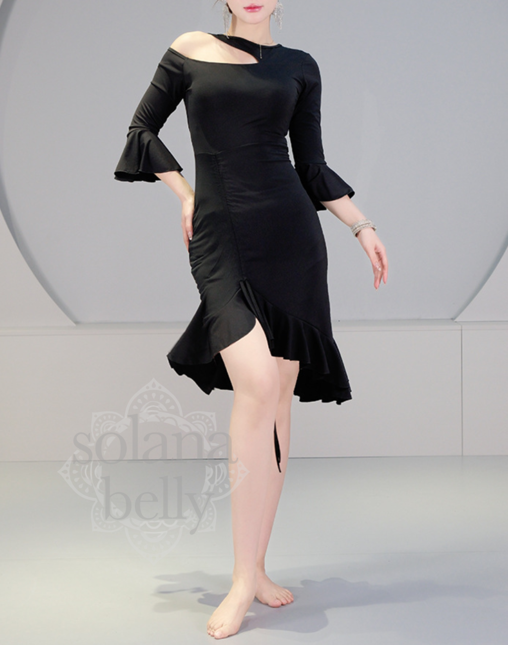 送料無料】お腹を隠せるワンピースタイプ｜ベリーダンス 衣装としても