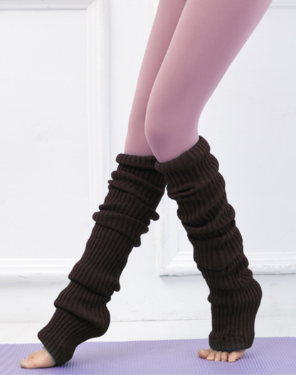 ロングレッグウォーマー　ブラウン　LW0142BR