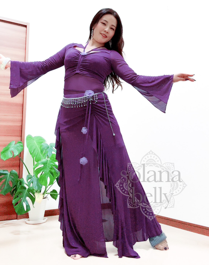 2way　ローズ　セットアップ　パープル　LW0135PU