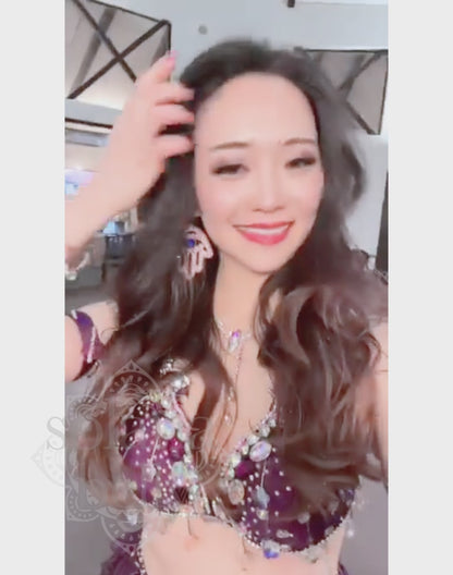 ベリーダンス　ビジュー　ネックレス　L　AC0094l