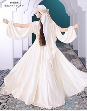 画像をギャラリービューアに読み込む, ベリーダンス衣装　モアシャハットドレス　Muwashahat　 衣装　パープル　CS0014PU
