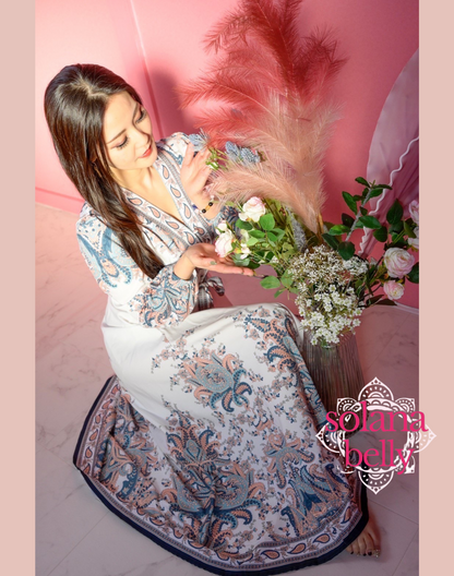 solana belly ソラナベリー ベリーダンス ガラベーヤ オリエンタル 花 solana belly ソラナベリー ベリーダンス ガラベーヤ オリエンタル 花